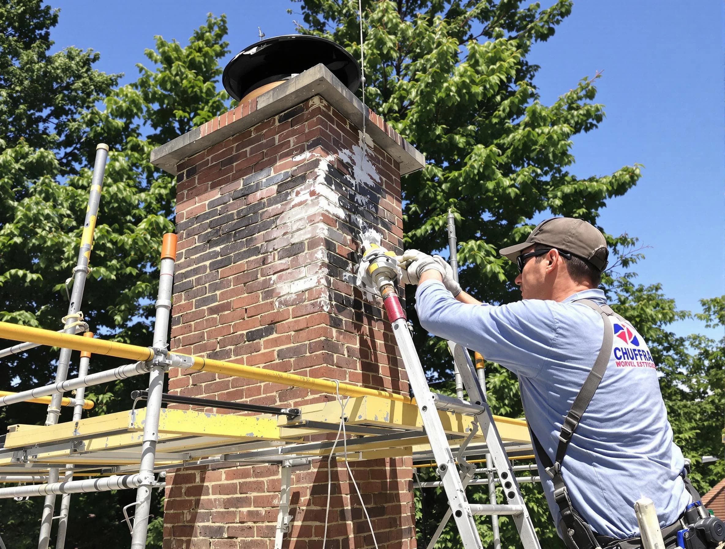 Structural chimney repair by Aliquippa Chimney Sweep in Aliquippa, PA