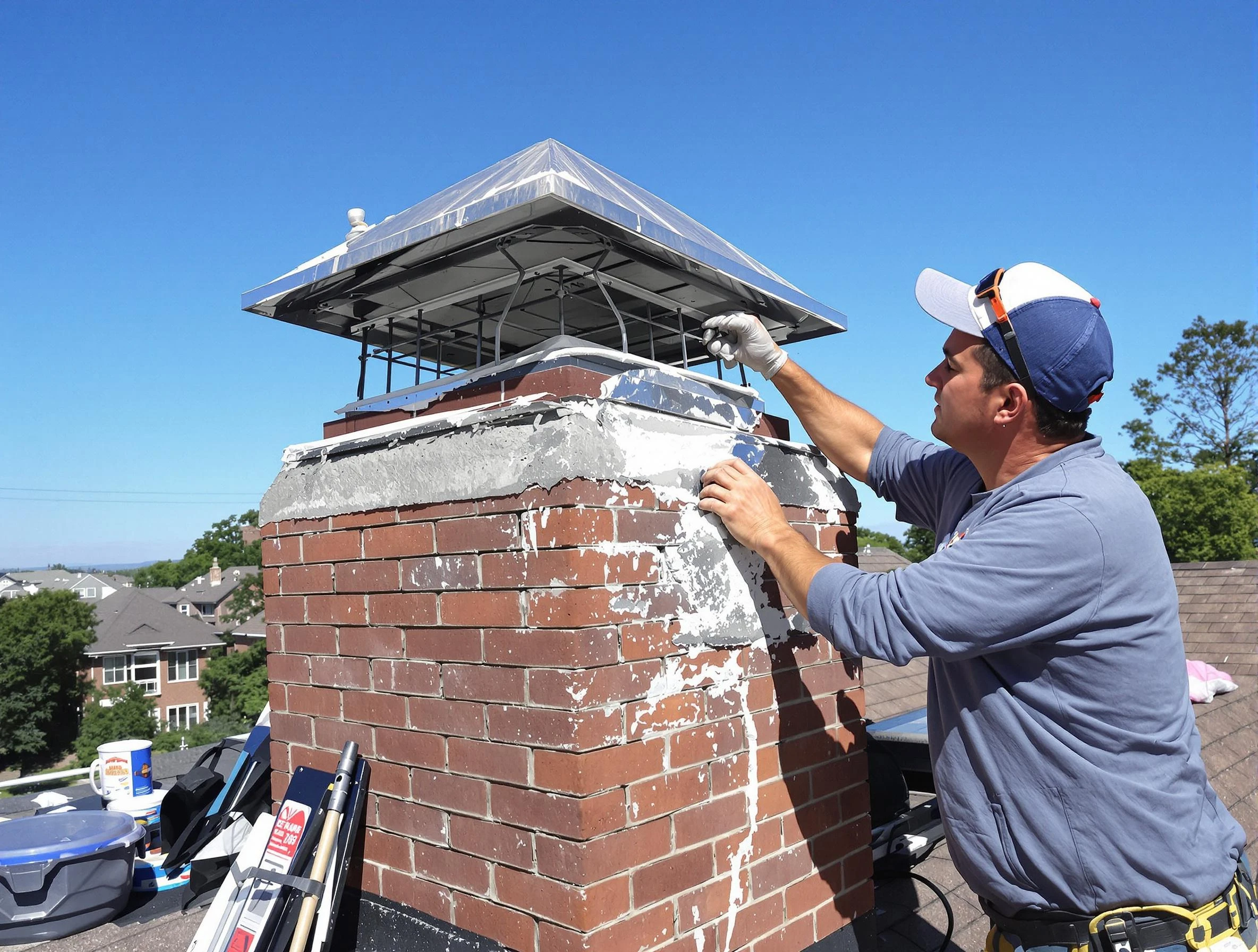 Chimney Crown Services in Monaca, PA