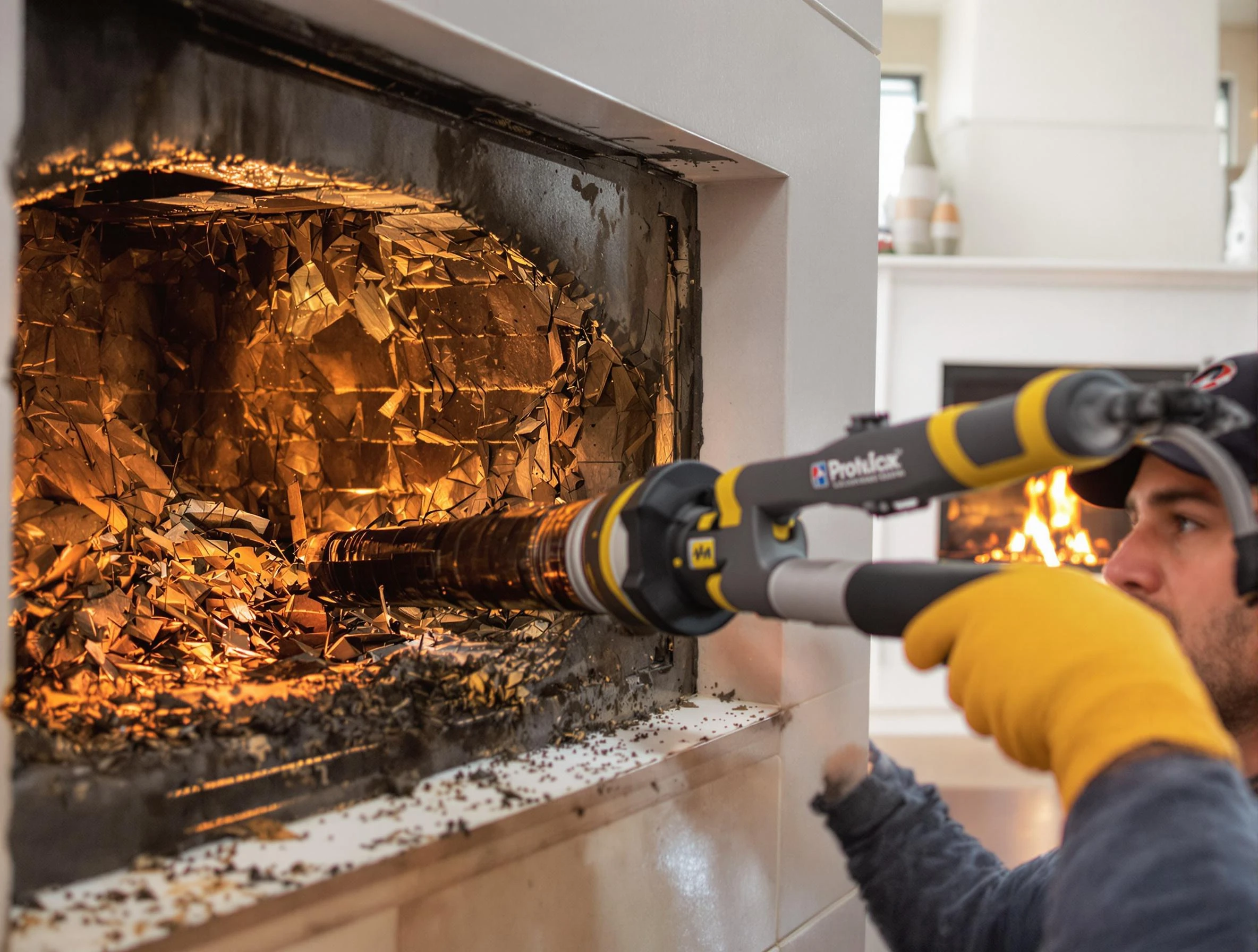 Professional chimney cleaning by Aliquippa Chimney Sweep in Aliquippa, PA